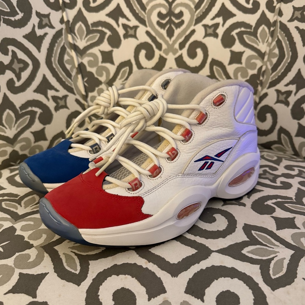 Reebok Question Mid Double Cross Shoes